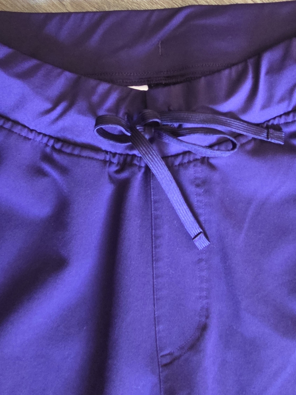 Mandala Equa-Tek Purple Jogger Scrub Pants Women's Small Stretch Cargo - Picture 3 of 7